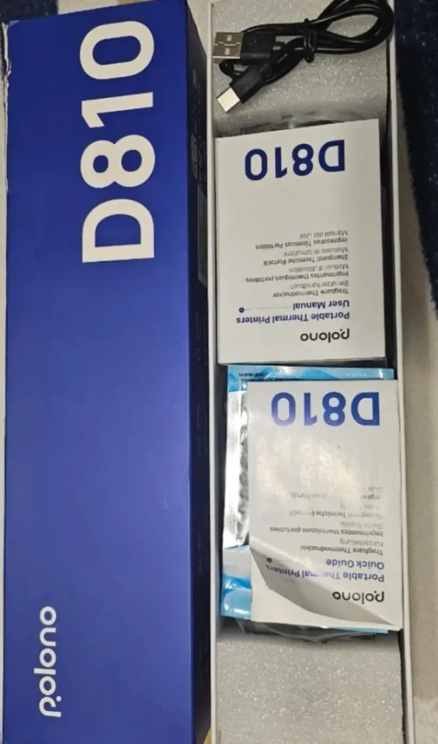 Impresora Térmica Portátil Polono D810