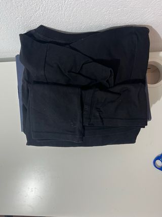 Camiseta Stone Island Negra Talla S