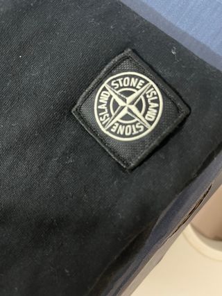 Camiseta Stone Island Negra Talla S