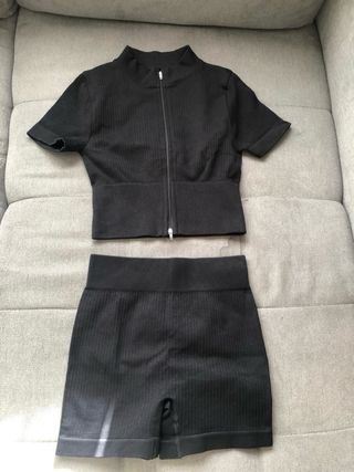 CONJUNTO DEPORTIVO MUJER NEGRO (XXS)