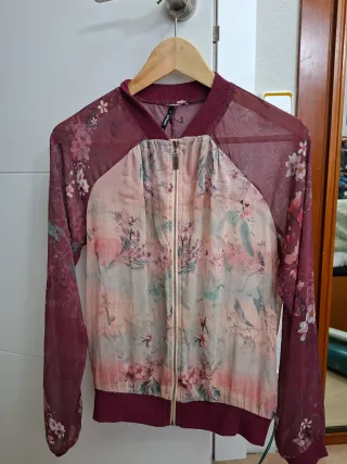 Bomber fina floral