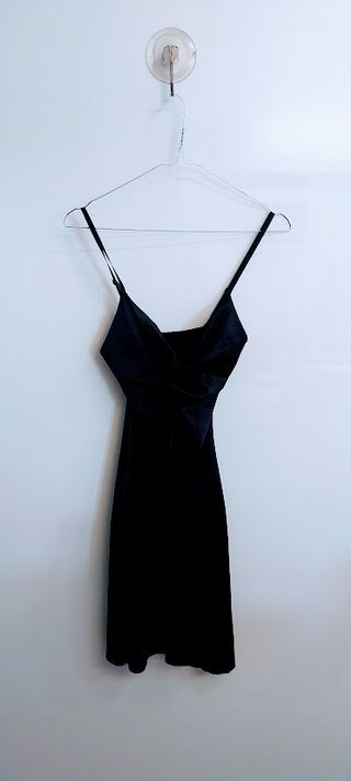 Mini abito Zara effetto raso satin tg S