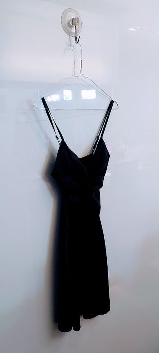 Mini abito Zara effetto raso satin tg S