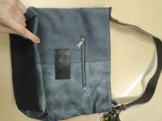 Bolso Kimmidoll Gris Patchwork