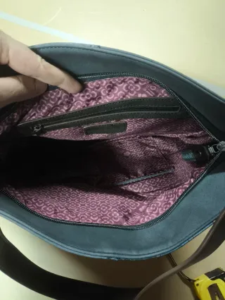 Bolso Kimmidoll Gris Patchwork