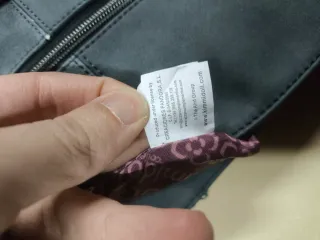 Bolso Kimmidoll Gris Patchwork