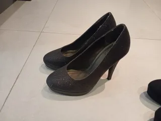 Zapatos de fiesta negros - 2 pares