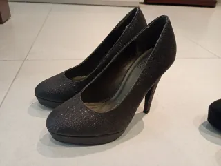 Zapatos de fiesta negros - 2 pares