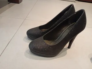 Zapatos de fiesta negros - 2 pares