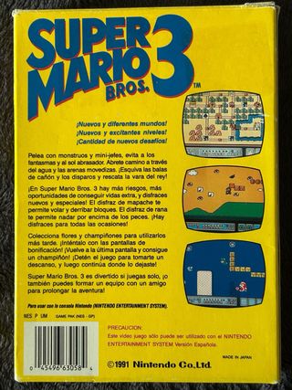 Super Mario Bros. 3 NES (Español)