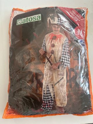 Disfraz payaso terror talla única