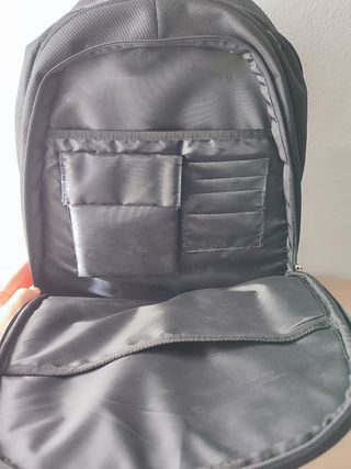 Mochila portátil negra