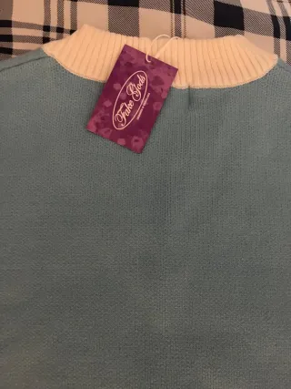 Chaleco de punto Fake Gods azul