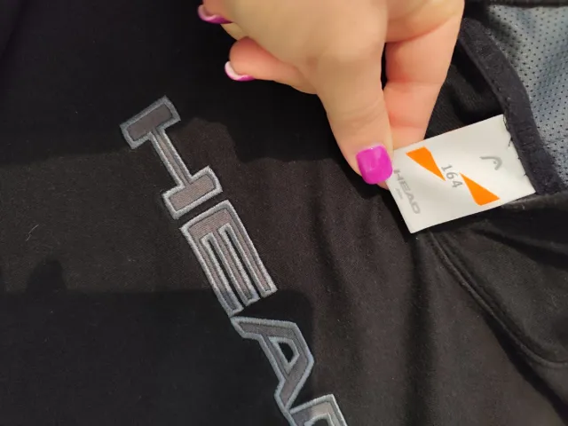 Sudadera HEAD negra 164cm