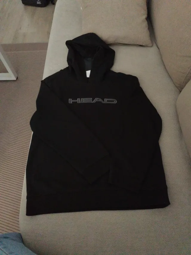 Sudadera HEAD negra 164cm