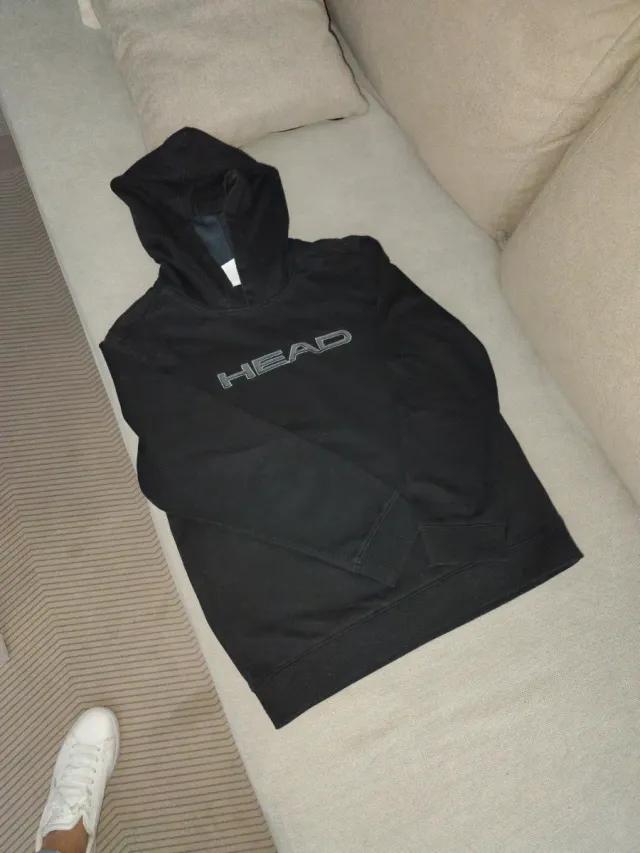Sudadera HEAD negra 164cm