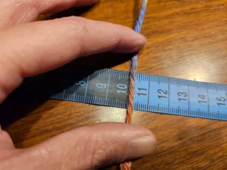 Gomitolo lana multicolore