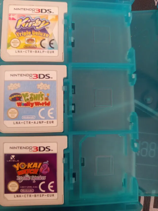 3 Juegos Nintendo 3DS: Kirby, Yoshi, Yo-Kai Watch