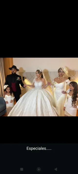 Vestido de boda gitana económico