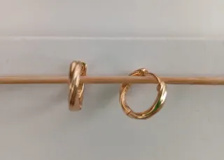 Pendientes Aros Entrelazados Shine.