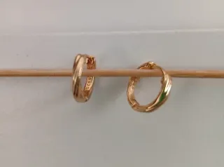 Pendientes Aros Entrelazados Shine.