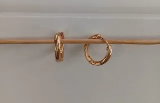 Pendientes Aros Entrelazados Shine.