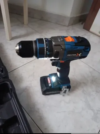 Taladro Atornillador Percutor Dexter Brushless