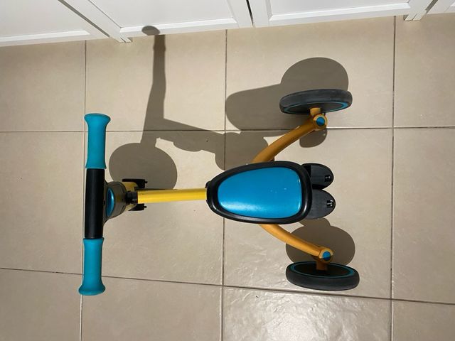 Bici Evolutiva Kinderkraft Amarillo y Azul