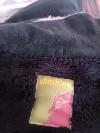 Abrigo Cheshire Lana Beige/Negro