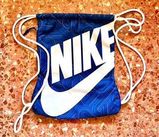 Bolsa Saco Deporte Nike Azul Original como nueva