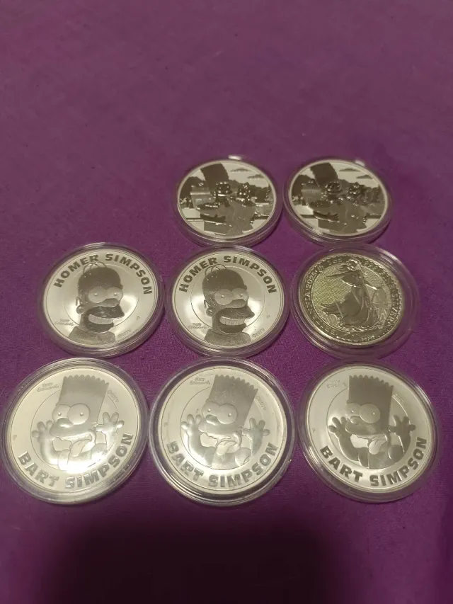 7 Onzas de Plata de Los Simpson