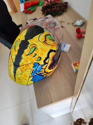 Casco integral moto