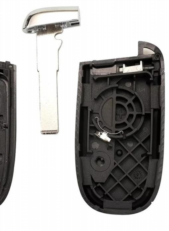 Carcasa llave 5 botones Fiat,Jeep,Chrysler,Dodge