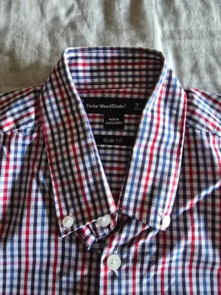 Camisa de cuadros CedarWoodState Hombre M
