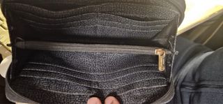 Portafoglio Borbonese nero