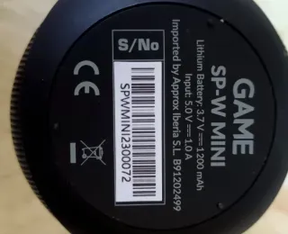 Altavoz Bluetooth Portátil con Luces LED RGB