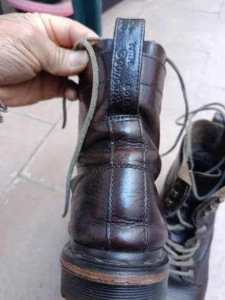 Botas de piel hombre marrones