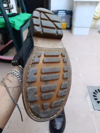 Botas de piel hombre marrones