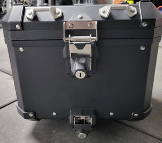 Top case  aluminio negro para bmw 1250