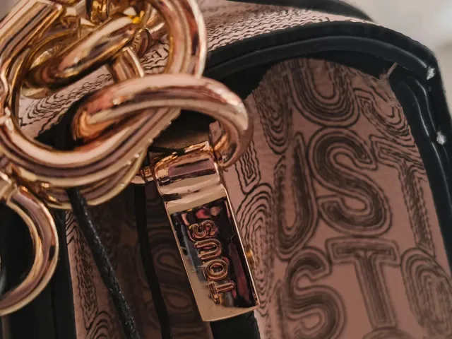 Bolso bandolera Tous mediano beige