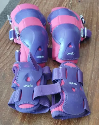 Patines Oxelo Talla 28-30 y protecciones