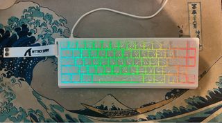 Teclado Mecánico Gaming Attack Shark Multicolor
