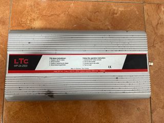Inversor LTC 24V a 230V 2500W