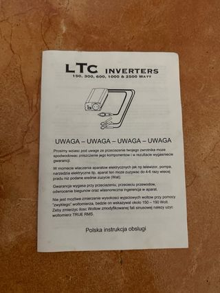 Inversor LTC 24V a 230V 2500W