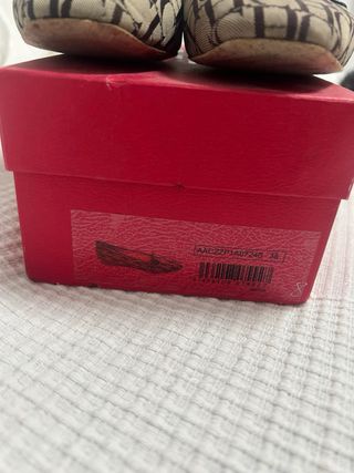 Manoletinas CH Beige y Marrón