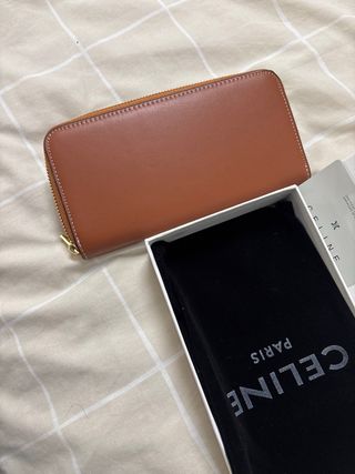 Cartera Celine Marrón Cuero