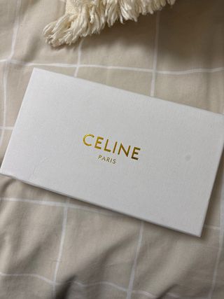 Cartera Celine Marrón Cuero