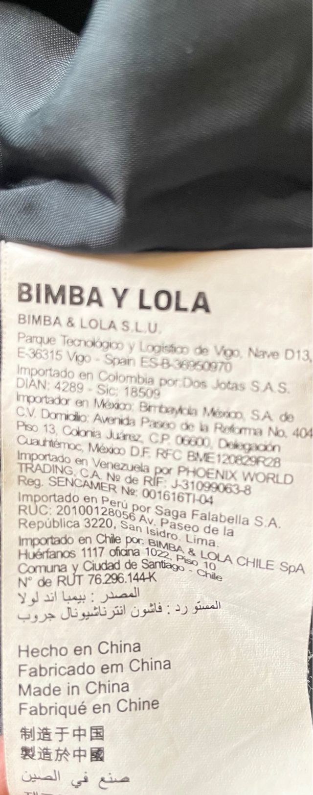 Plumas Bimba y Lola gris