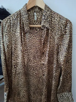 Camisa estampado leopardo