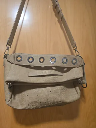 Bolso Desigual Beige/Marrón